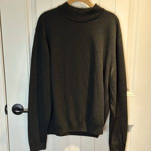 Brooks Brothers wool mock turtleneck sweater